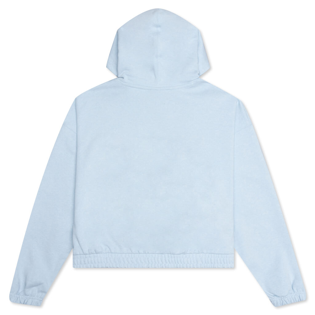 Essential Women's Fleece Hoodie - Celestine Blue/Heather/