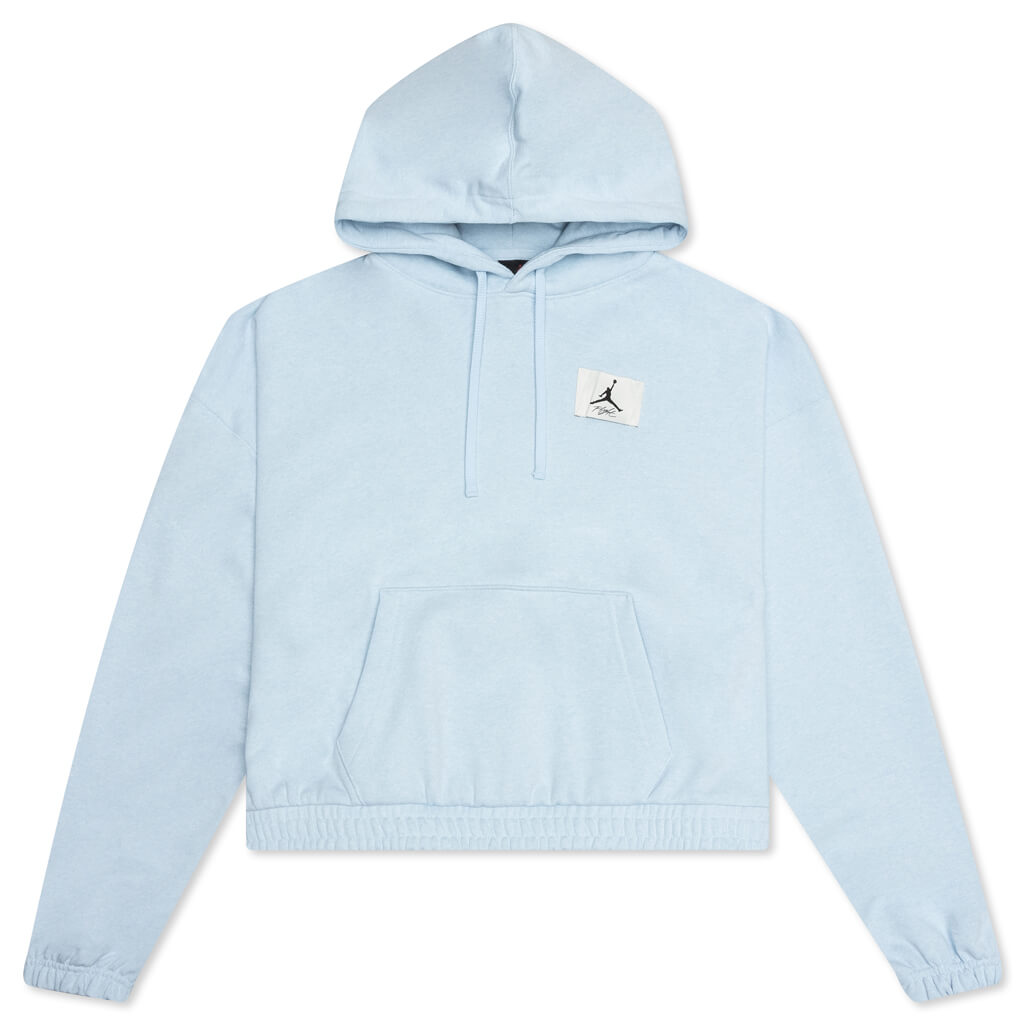 Essential Women's Fleece Hoodie - Celestine Blue/Heather/