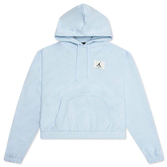Essential Women's Fleece Hoodie - Celestine Blue/Heather/