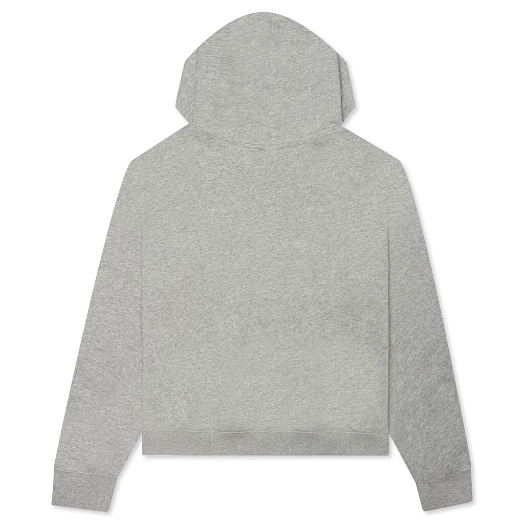 Essential Women's Fleece Hoodie - Dark Grey Heather
