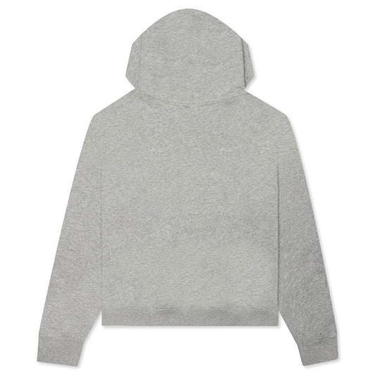 Essential Women's Fleece Hoodie - Dark Grey Heather