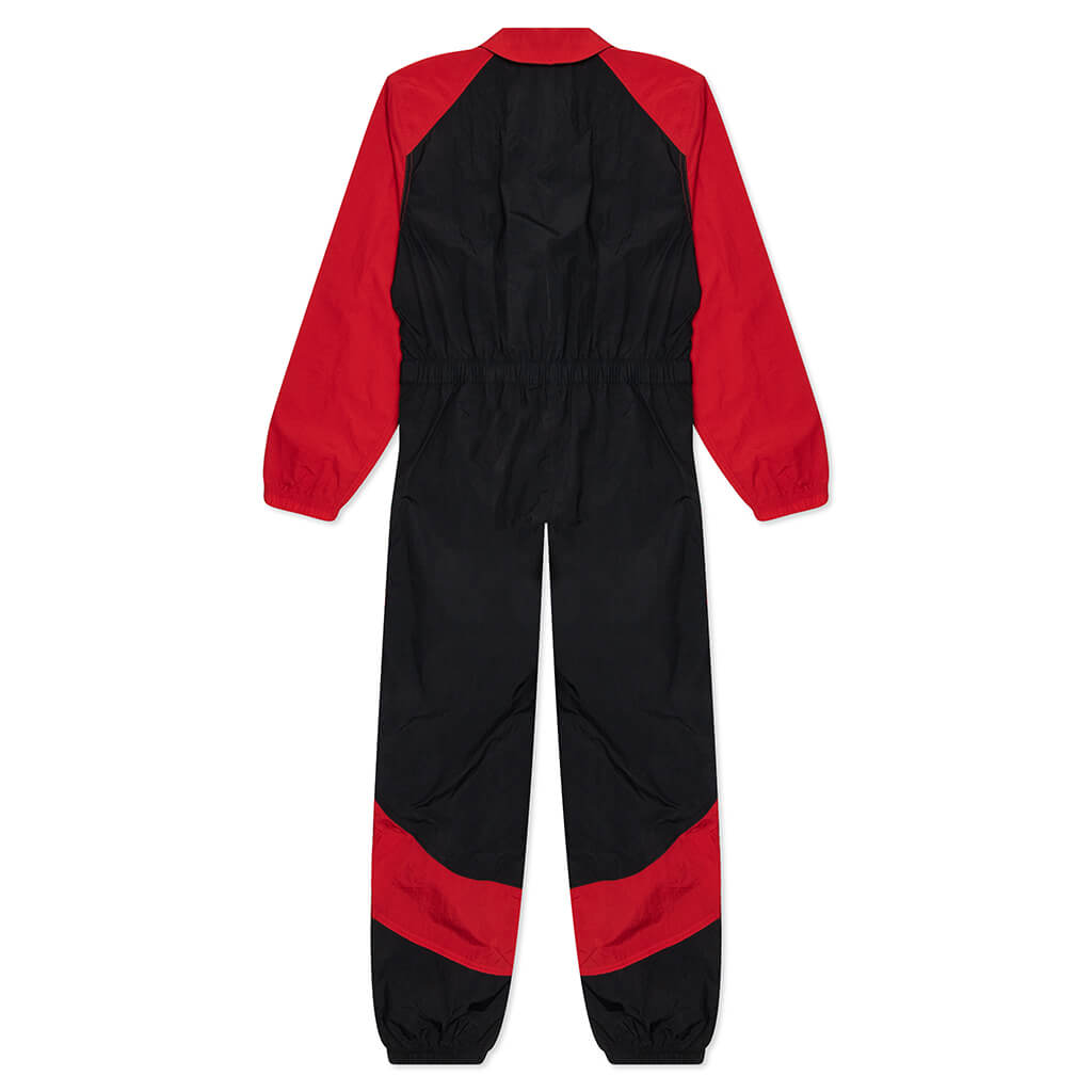 Essential Women's Flight Suit - Varsity Red/Black/Black