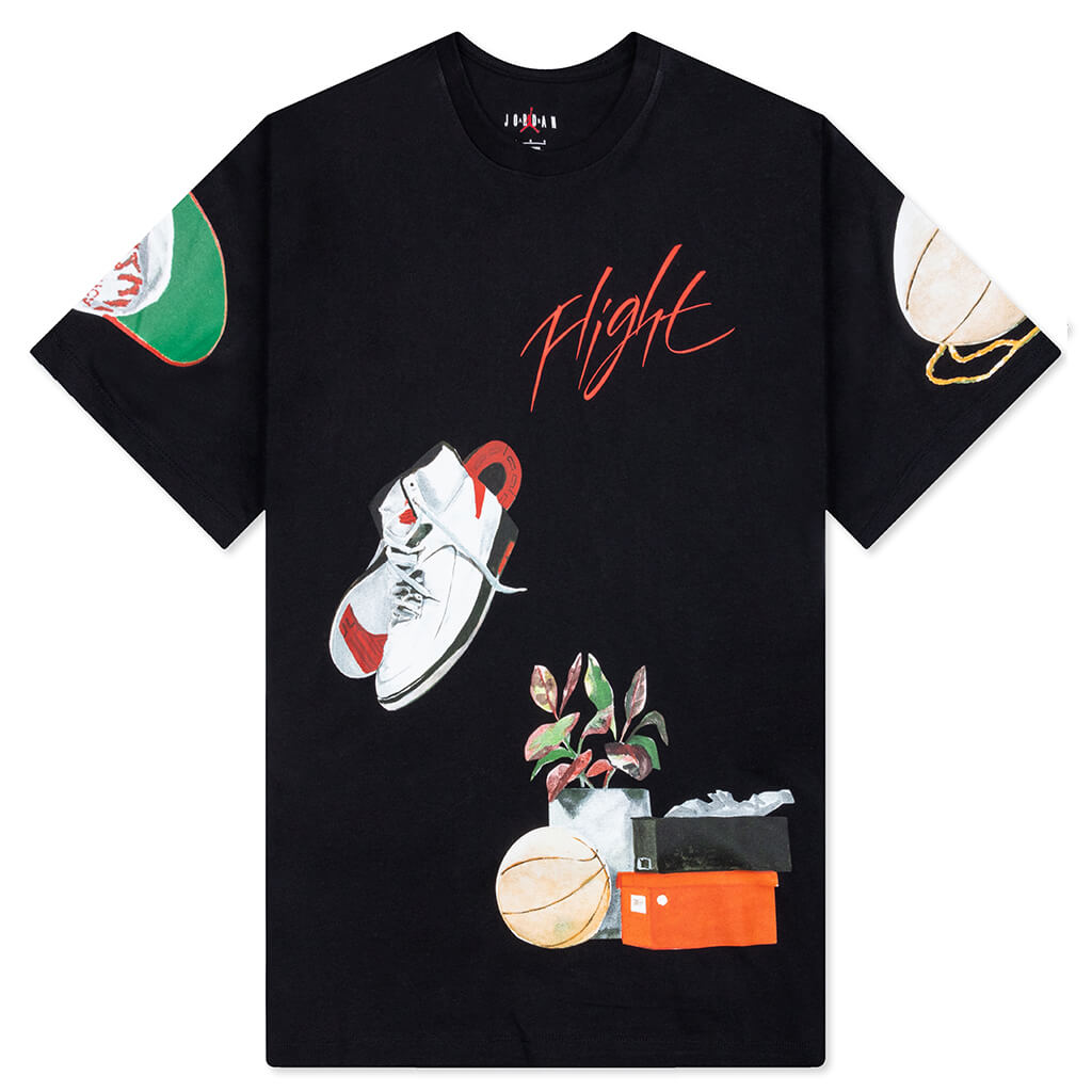 Flight Artist Series by Jacob Rochester Graphic Tee - Black