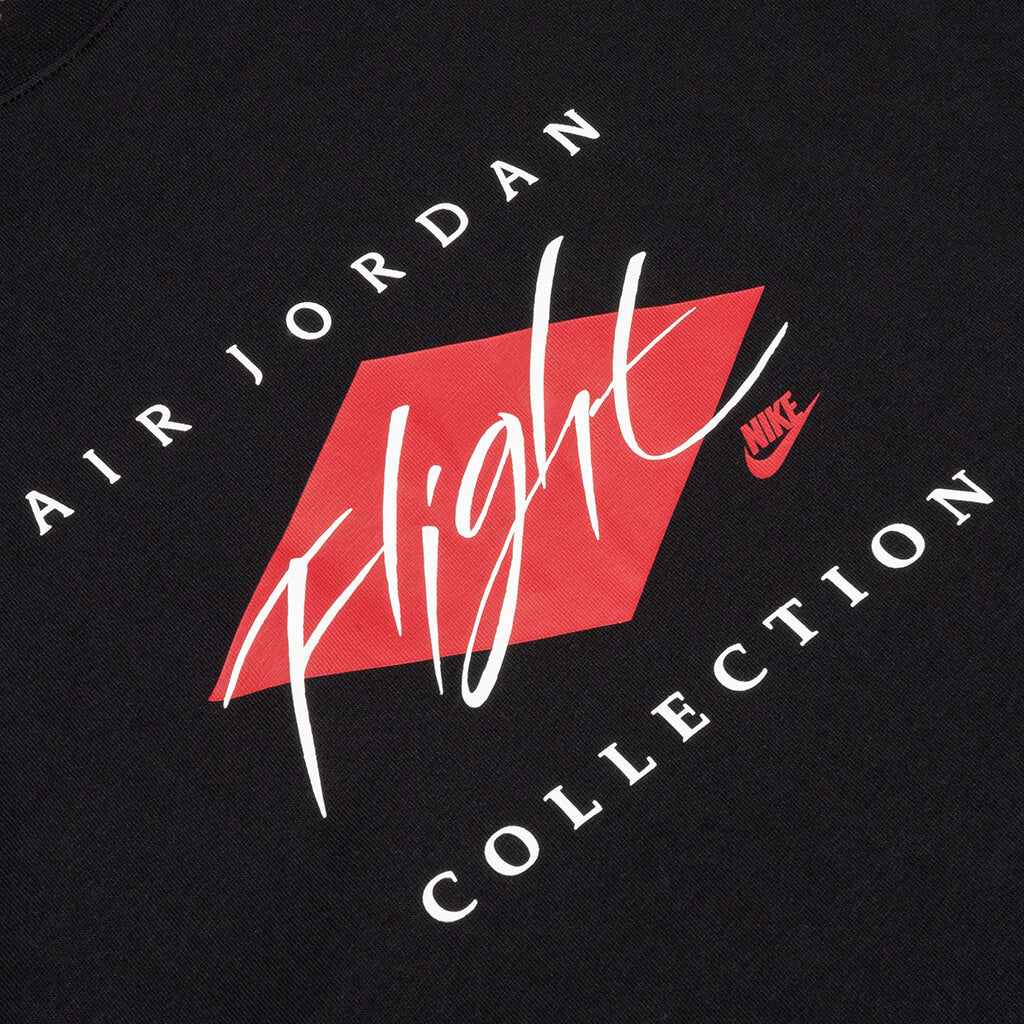 Flight Essentials T-Shirt - Black/White/Gym Red