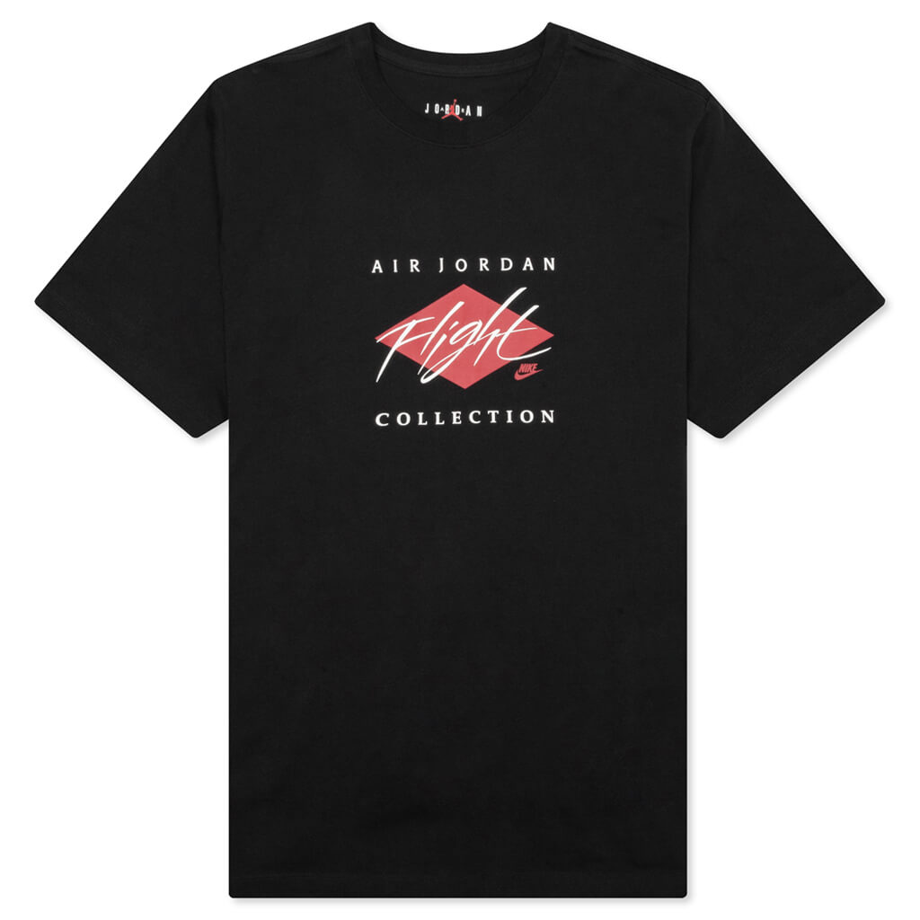 Flight Essentials T-Shirt - Black/White/Gym Red