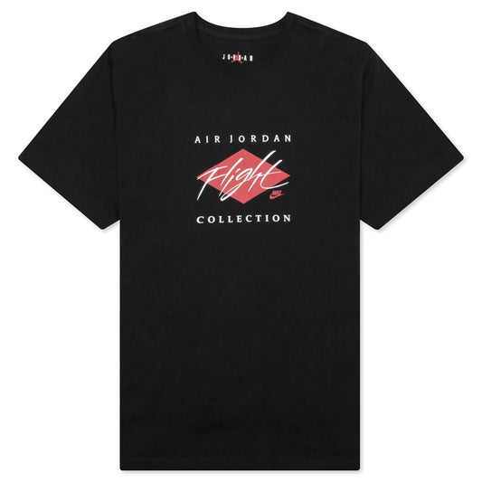 Flight Essentials T-Shirt - Black/White/Gym Red