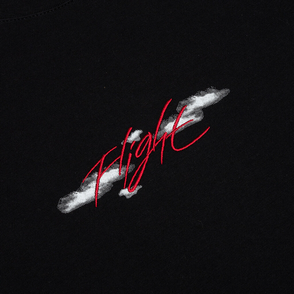 Flight Essentials '85 L/S T-Shirt - Black/White