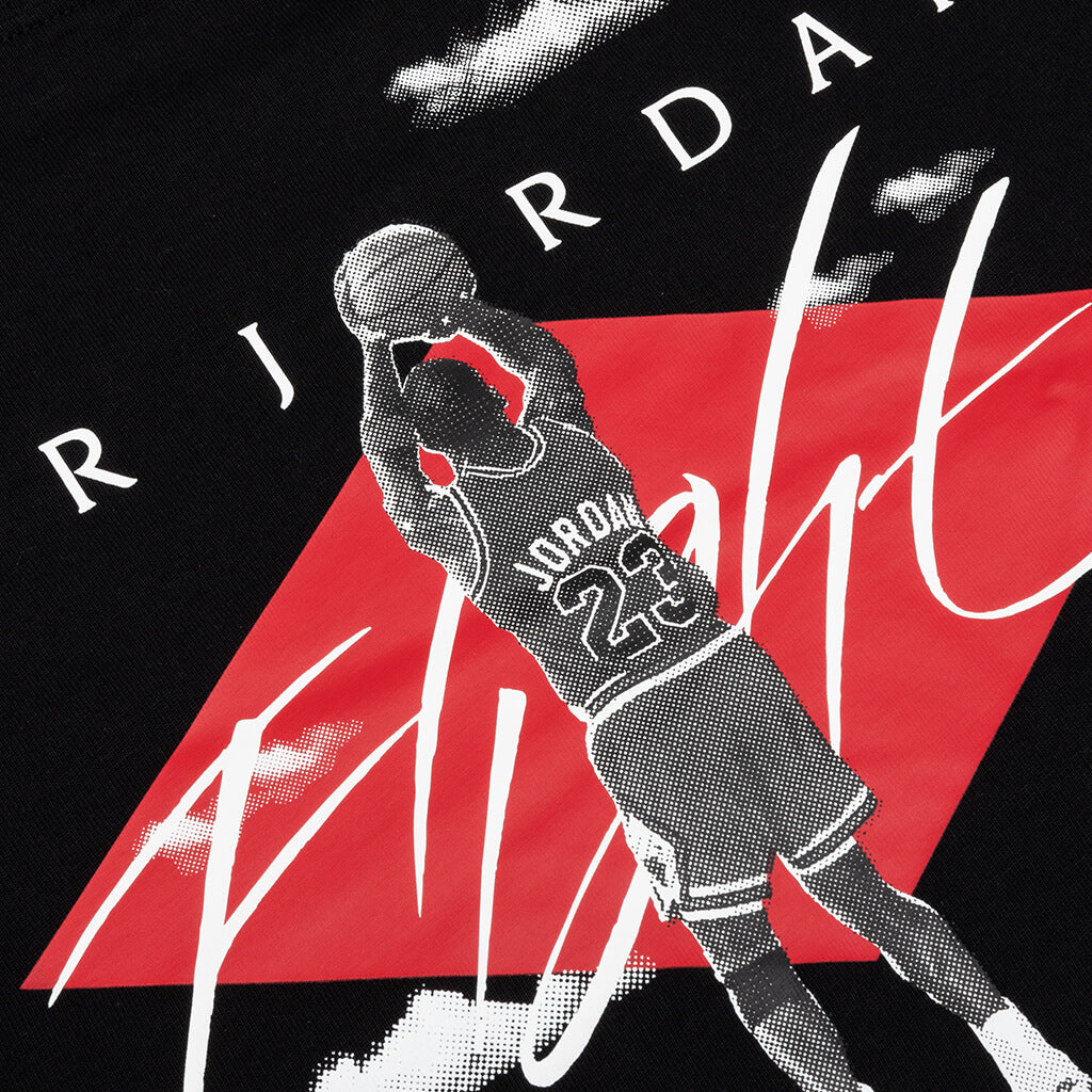 Flight Essentials '85 L/S T-Shirt - Black/White