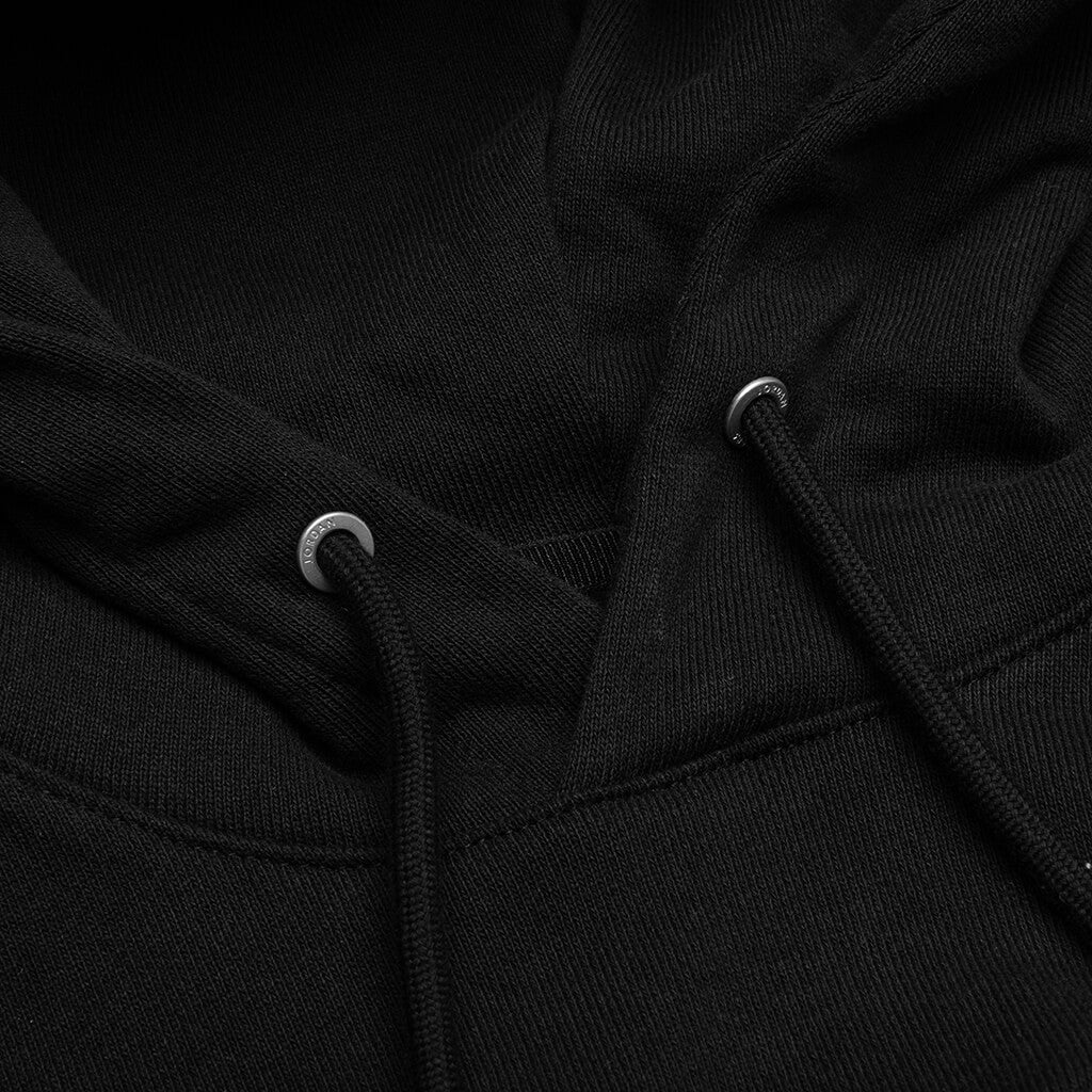 Flight Fleece Pullover Hoodie - Black/Sail