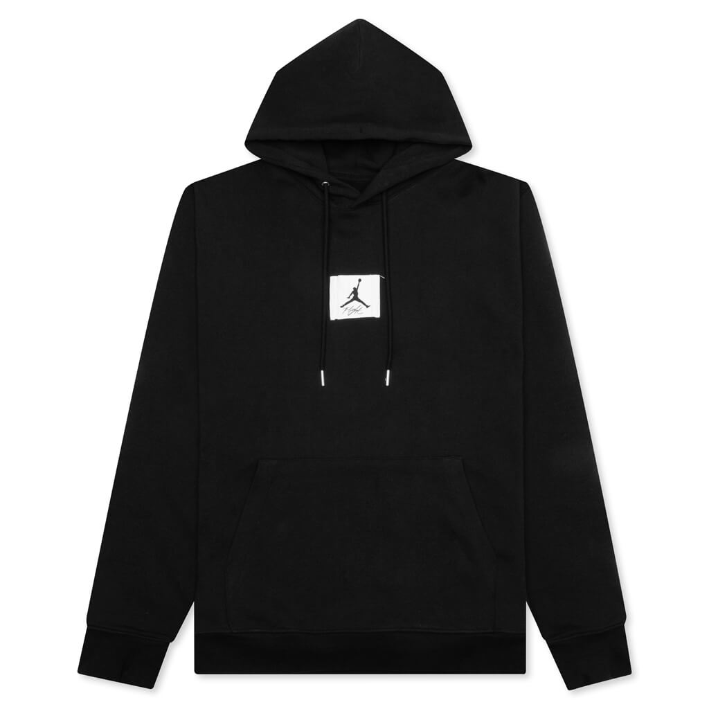 Flight Fleece Pullover Hoodie - Black/Sail