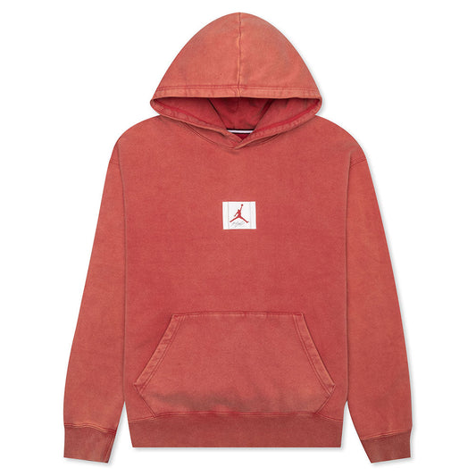 Flight Fleece Graphic Pullover Hoodie - Gym Red