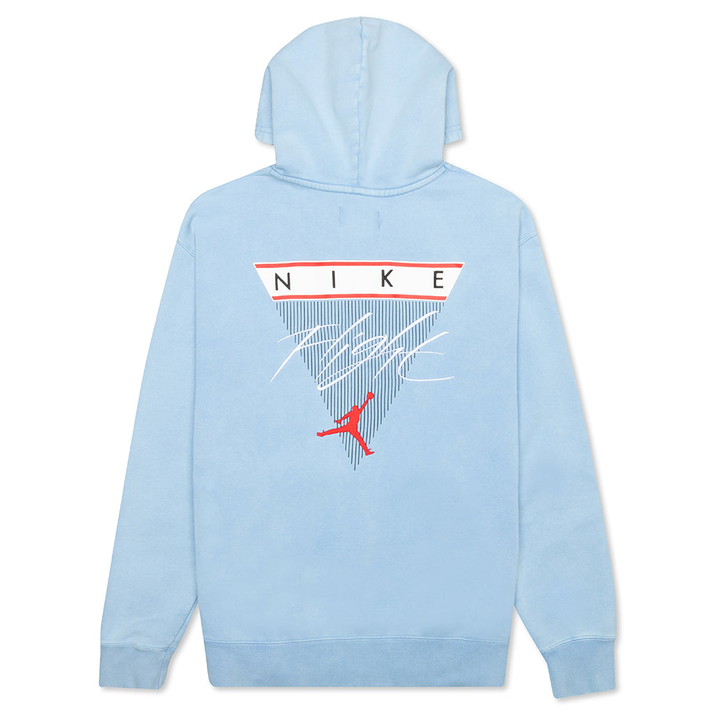Flight Fleece Graphic Pullover Hoodie - University Blue