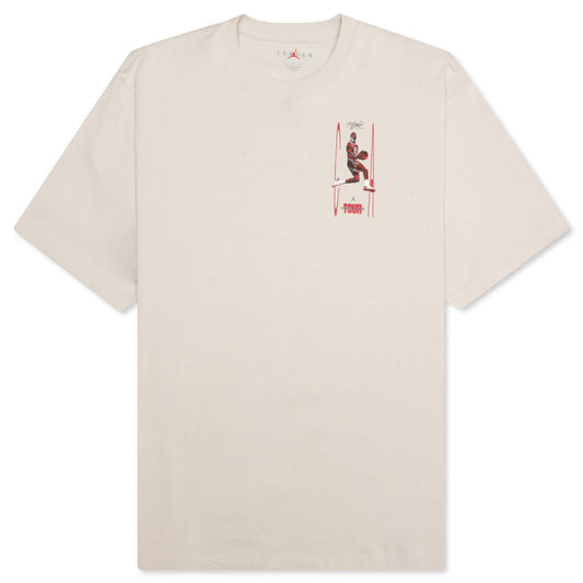 Flight Heritage '85 T-Shirt - LT Orewood Brown/Mystic Hibiscus