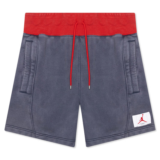 Flight Women's Fleece Shorts - Midnight Navy/University Red