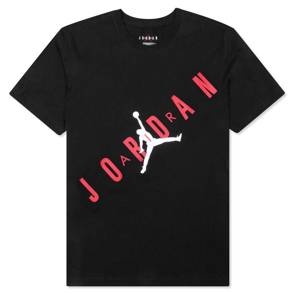 HBR S/S T-Shirt - Black/Gym Red
