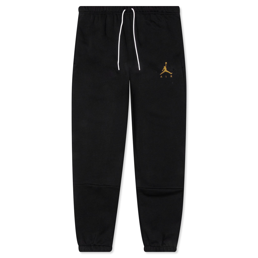 Jumpman Air Jordan Fleece Jogger Pant - Black/Metallic Gold