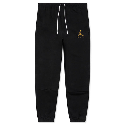 Jumpman Air Jordan Fleece Jogger Pant - Black/Metallic Gold