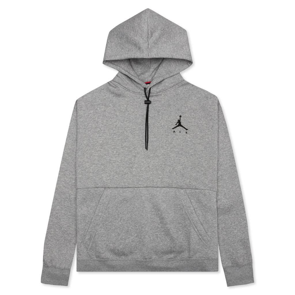 Jumpman Air Jordan Fleece Pullover Hoodie - Carbon Heather