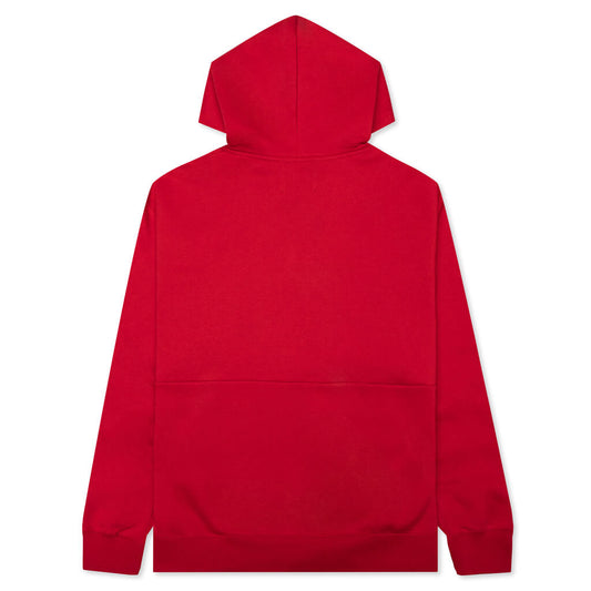 Jumpman Air Jordan Fleece Pullover Hoodie - Gym Red