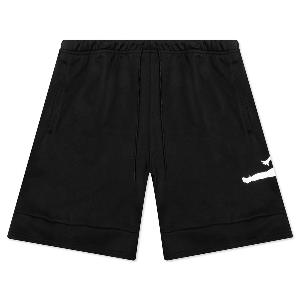 Jumpman Air Jordan Fleece Shorts v2 - Black/White