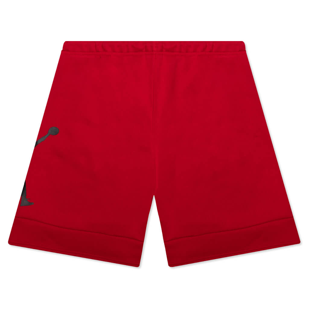 Jumpman Air Jordan Fleece Shorts v2 - Gym Red/Black