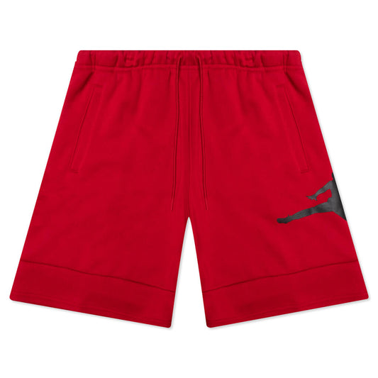 Jumpman Air Jordan Fleece Shorts v2 - Gym Red/Black