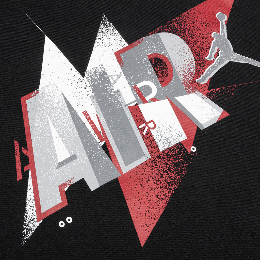 Jumpman Air Jordan Graphic S/S T-Shirt - Black
