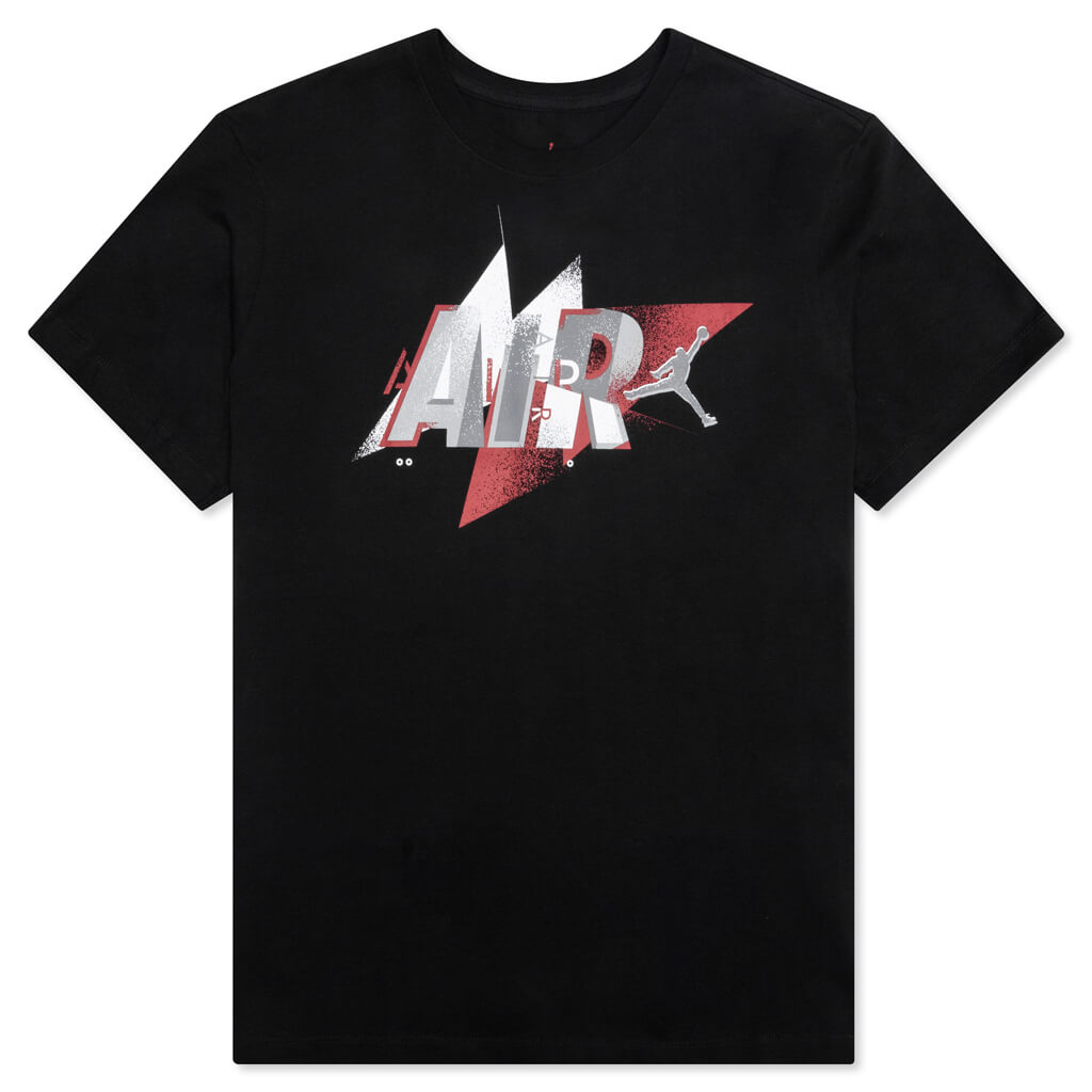 Jumpman Air Jordan Graphic S/S T-Shirt - Black