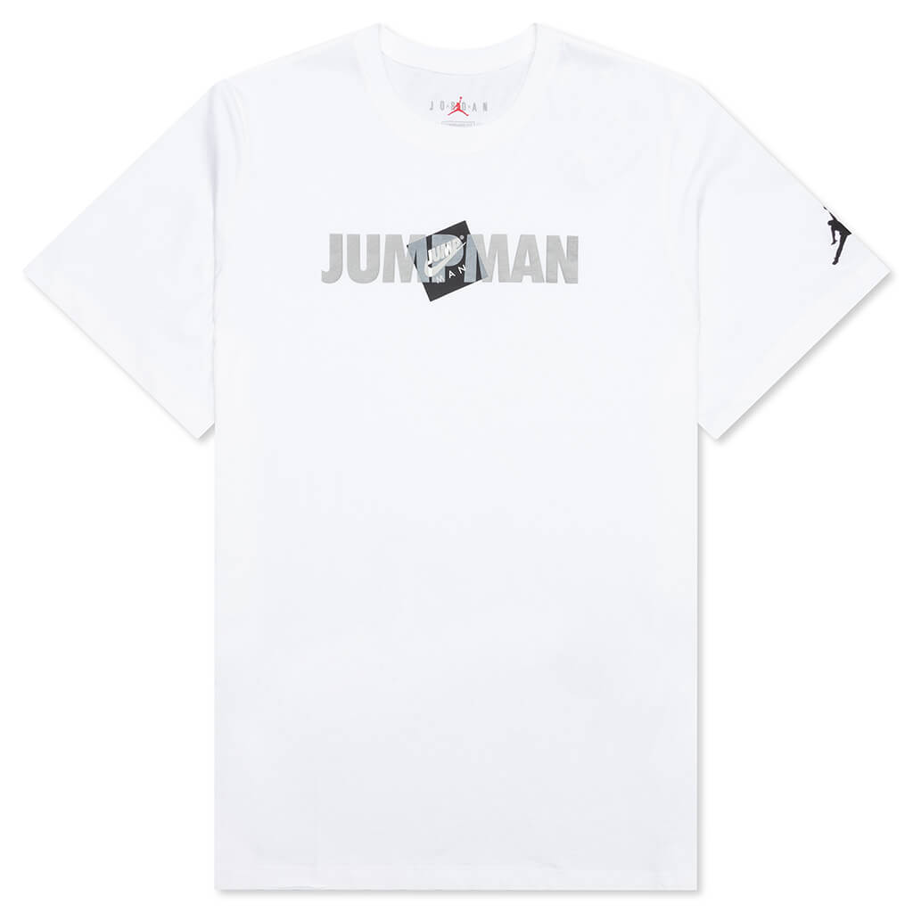 Jumpman Classics S/S T-Shirt - White/Black