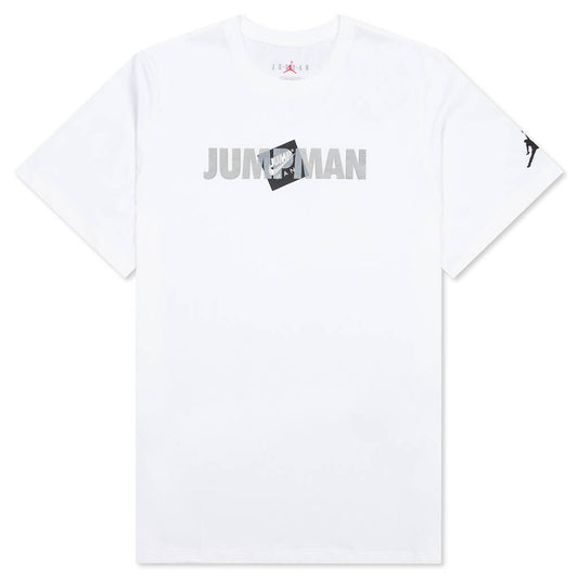Jumpman Classics S/S T-Shirt - White/Black