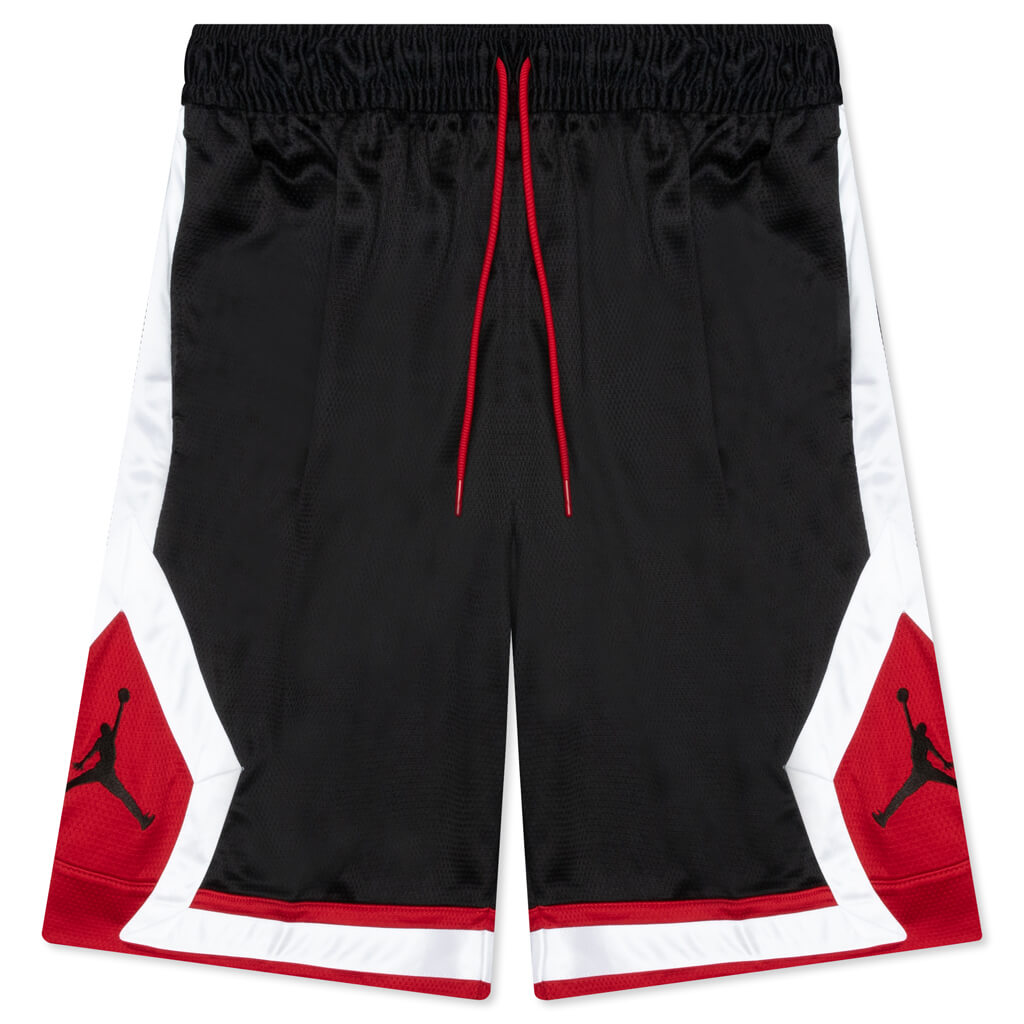 Jumpman Diamond Shorts - Black/Gym Red