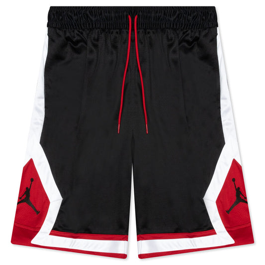 Jumpman Diamond Shorts - Black/Gym Red