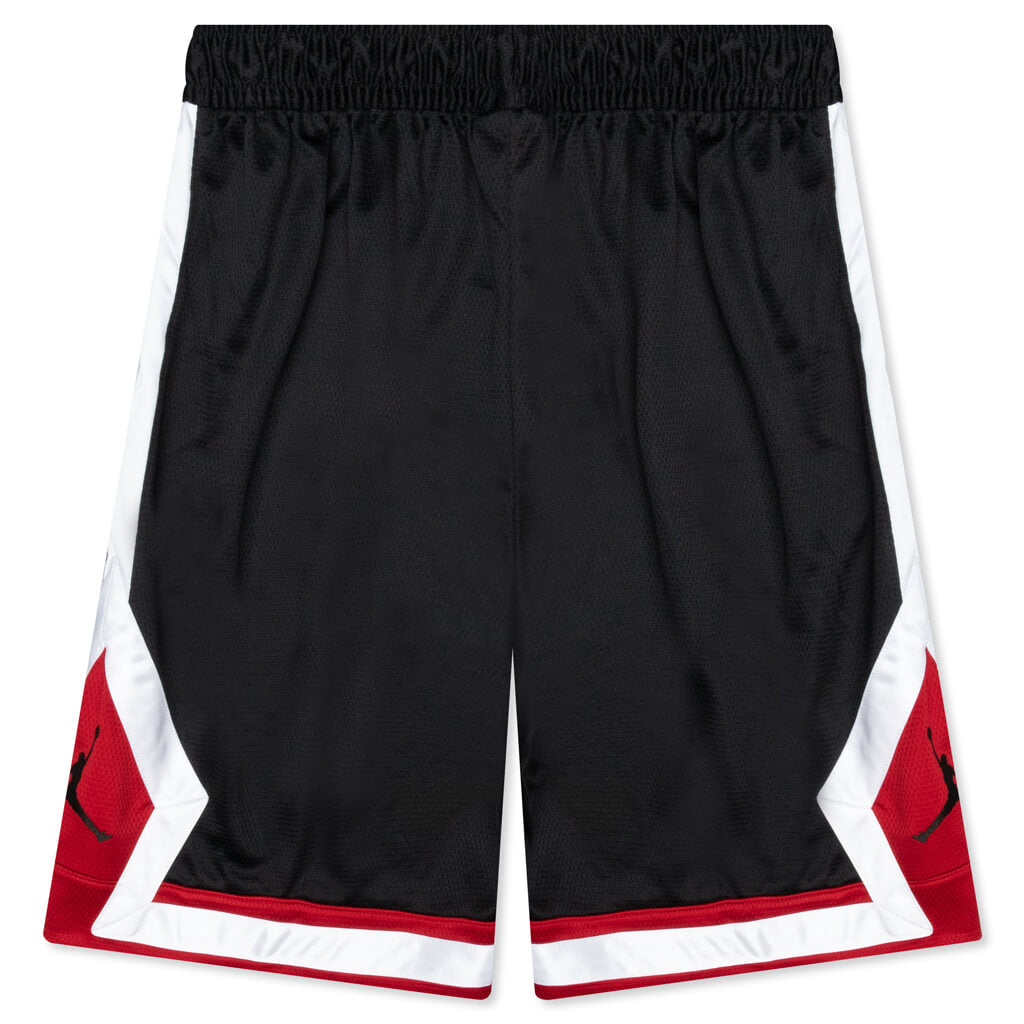 Jumpman Diamond Shorts - Black/Gym Red