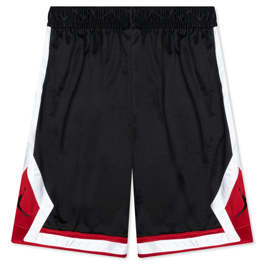 Jumpman Diamond Shorts - Black/Gym Red
