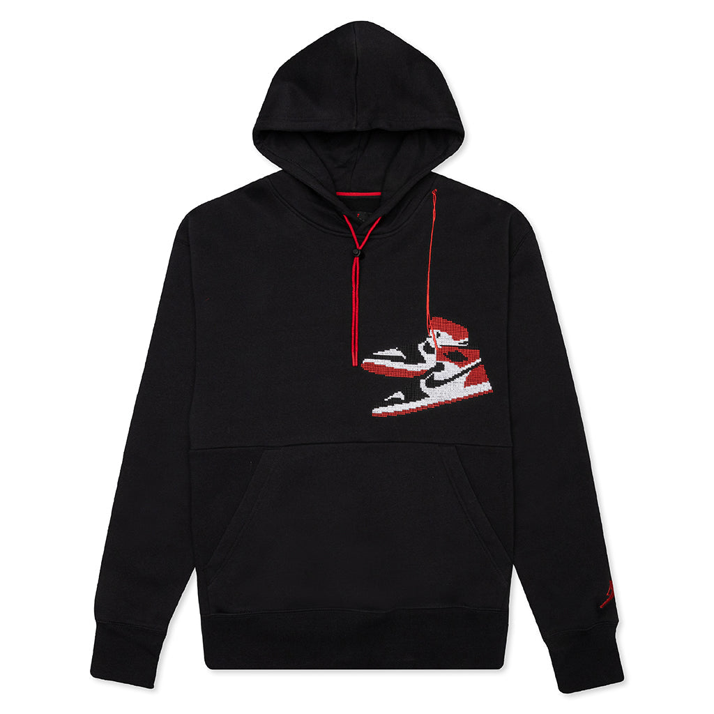 Jumpman Holiday Pullover Hoodie - Black