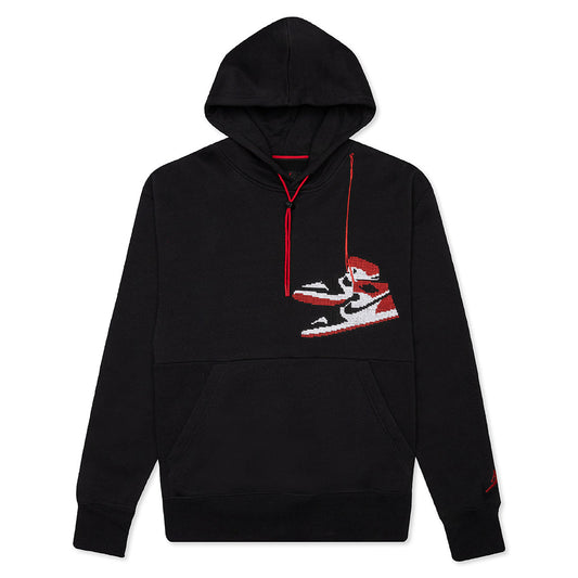 Jumpman Holiday Pullover Hoodie - Black