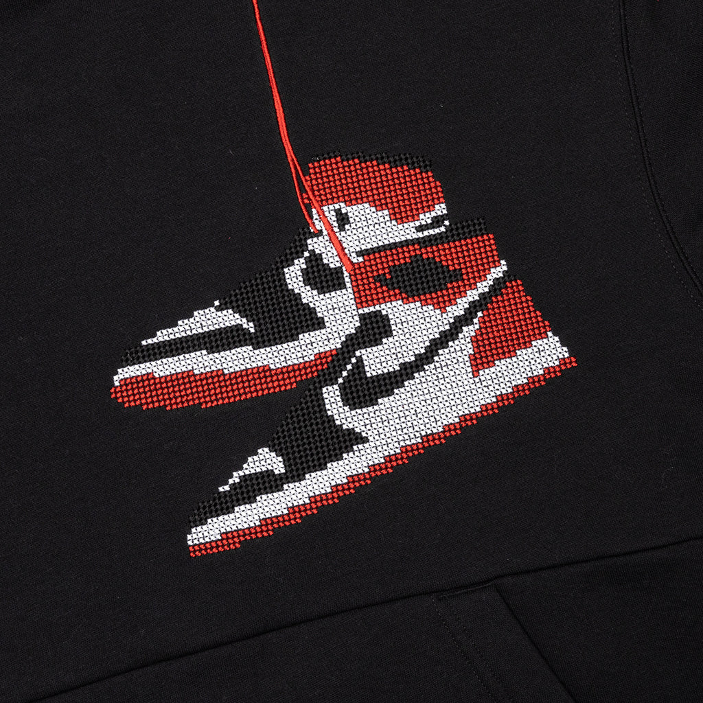 Jumpman Holiday Pullover Hoodie - Black