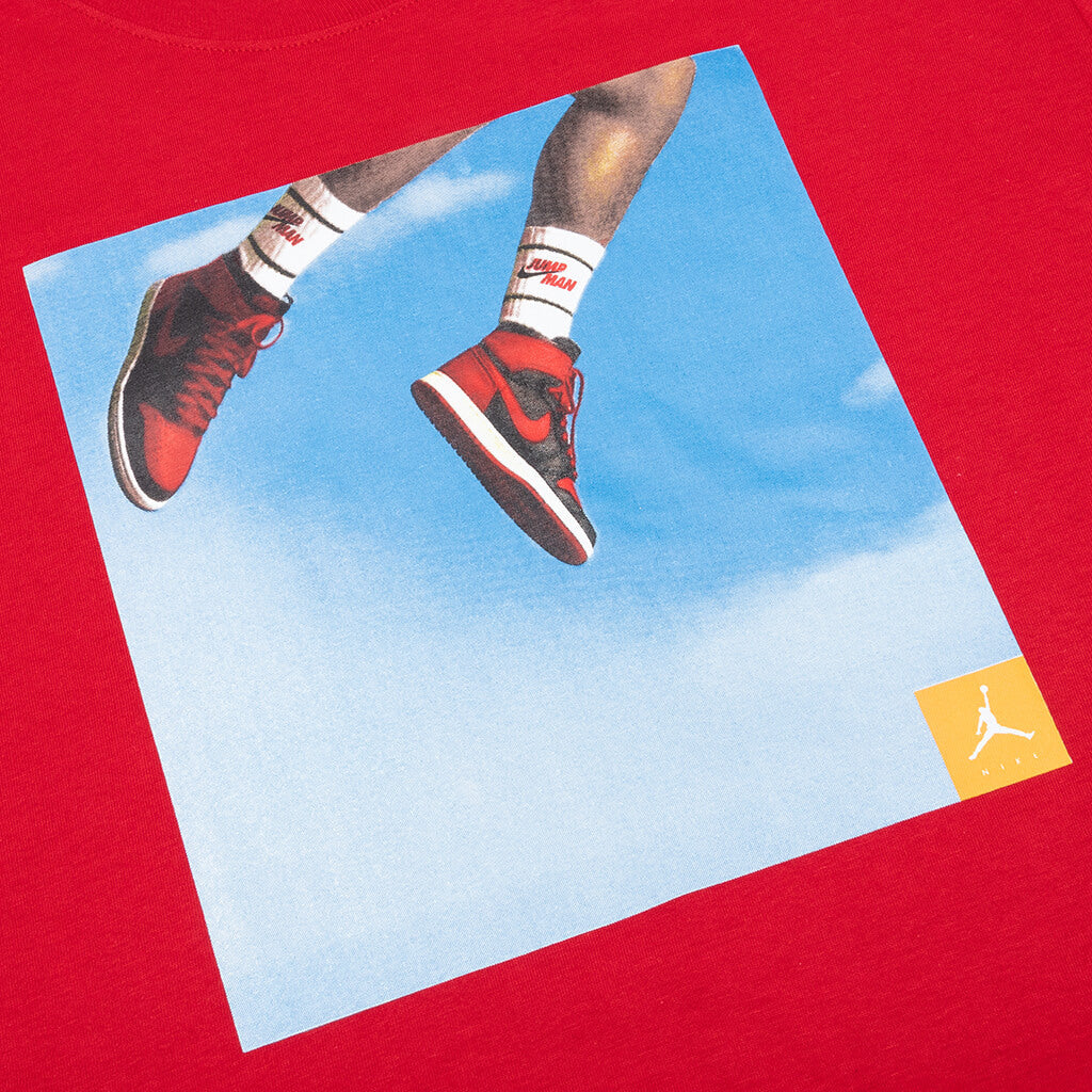 Jumpman Photo S/S T-Shirt - Gym Red
