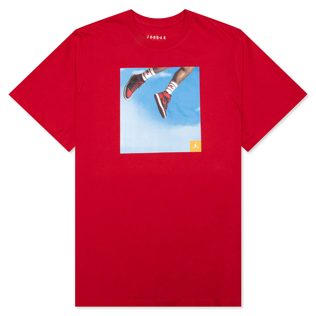 Jumpman Photo S/S T-Shirt - Gym Red