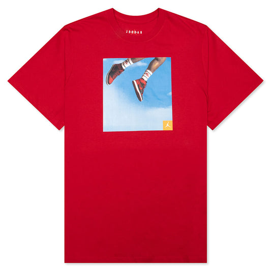 Jumpman Photo S/S T-Shirt - Gym Red