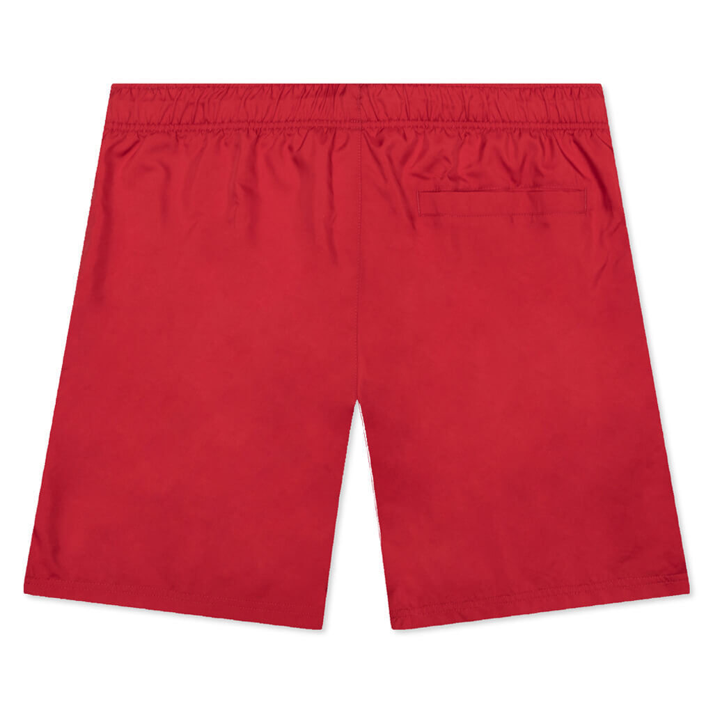 Jumpman Poolside Short - Gym Red/Black