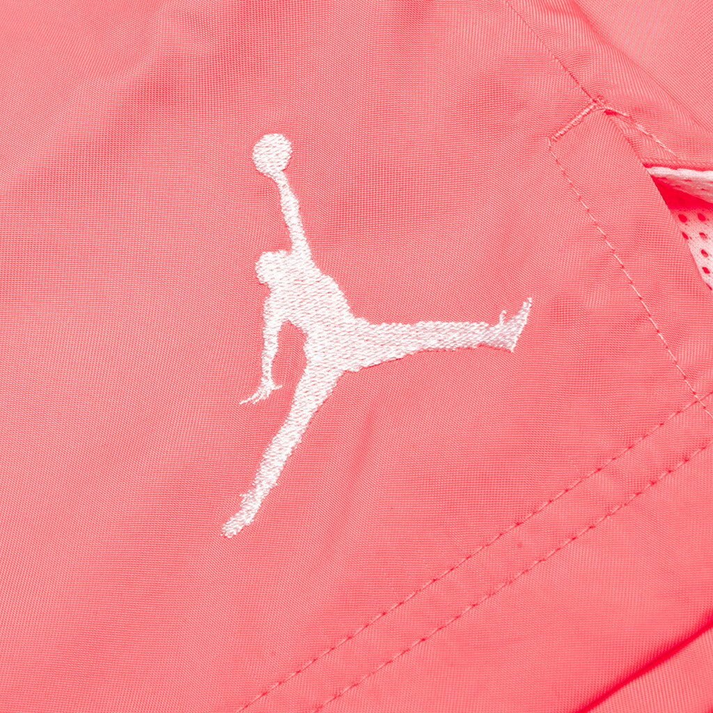 Jumpman Poolside Short - Sunset Pulse/White