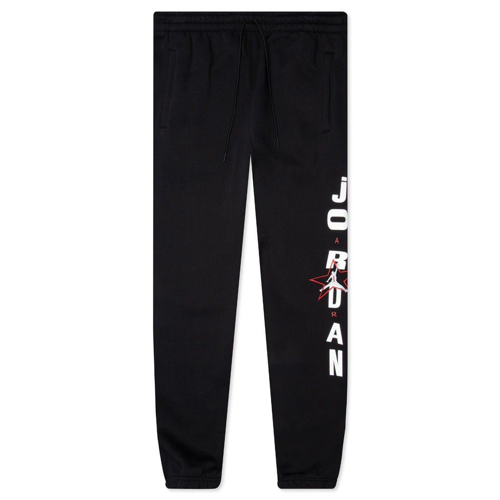 Legacy AJ6 Graphic Fleece Pants - Black
