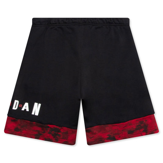 Legacy AJ6 Graphic Fleece Shorts - Black/Gym Red