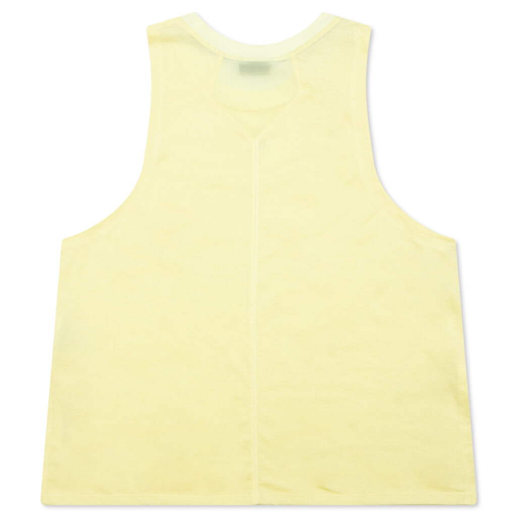 Jordan Sport Women's Diamond Tank - Citron Tint/Black
