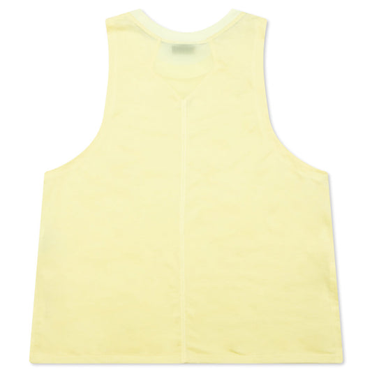 Jordan Sport Women's Diamond Tank - Citron Tint/Black