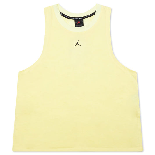 Jordan Sport Women's Diamond Tank - Citron Tint/Black