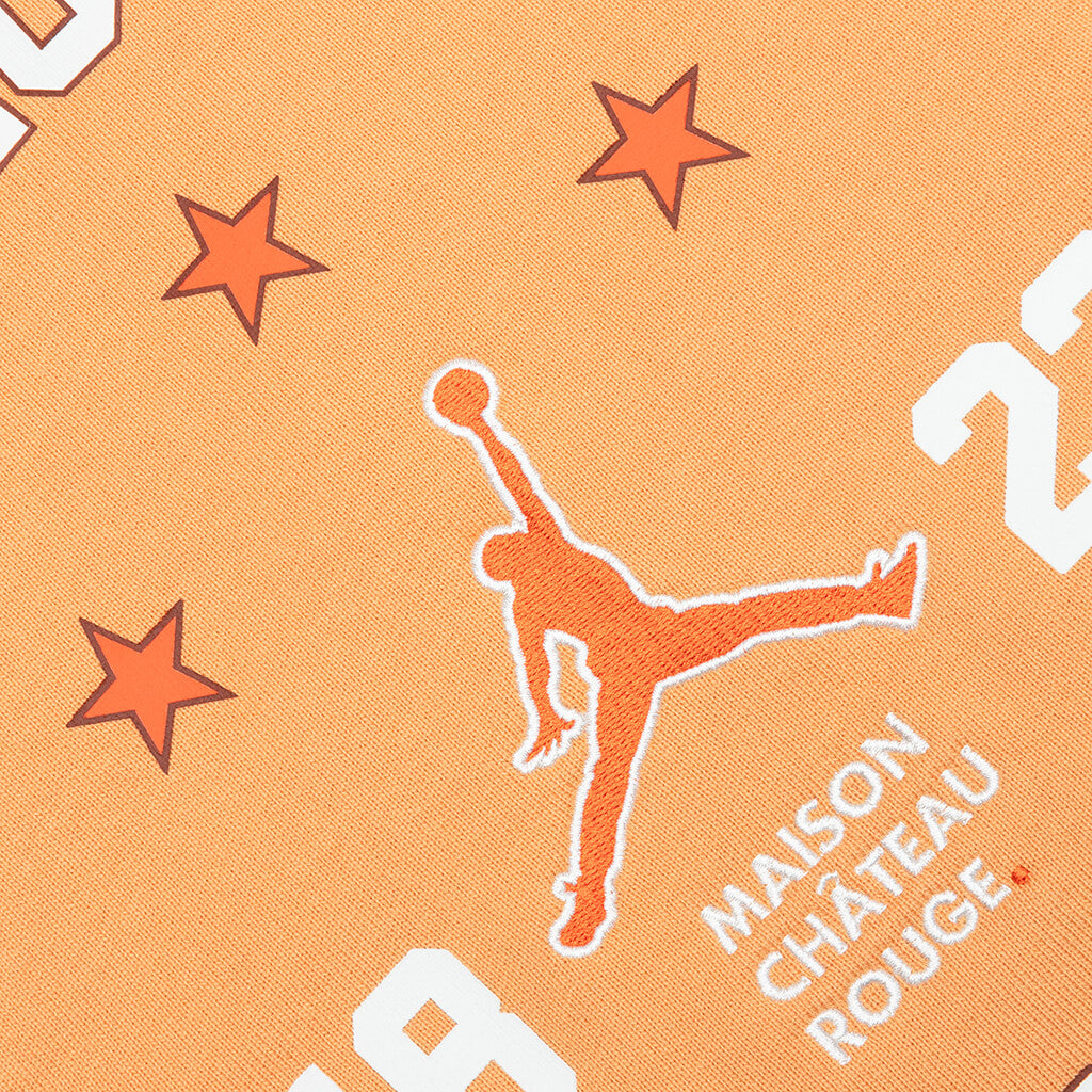 Jordan x Maison Chateau Rouge Fleece Hoodie - Copper Moon