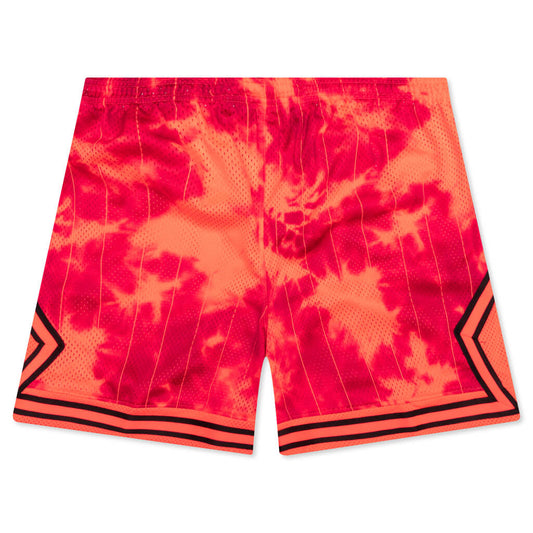 (Her)itage Women's Diamond Short - Bright Crimson/Black