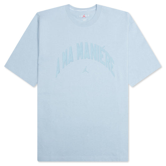 Jordan x A Ma Maniere S/S Tee - Light Armory Blue
